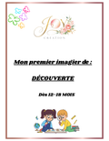 Mon imagier de découverte - dès 12 mois - 13 pages - POCKET