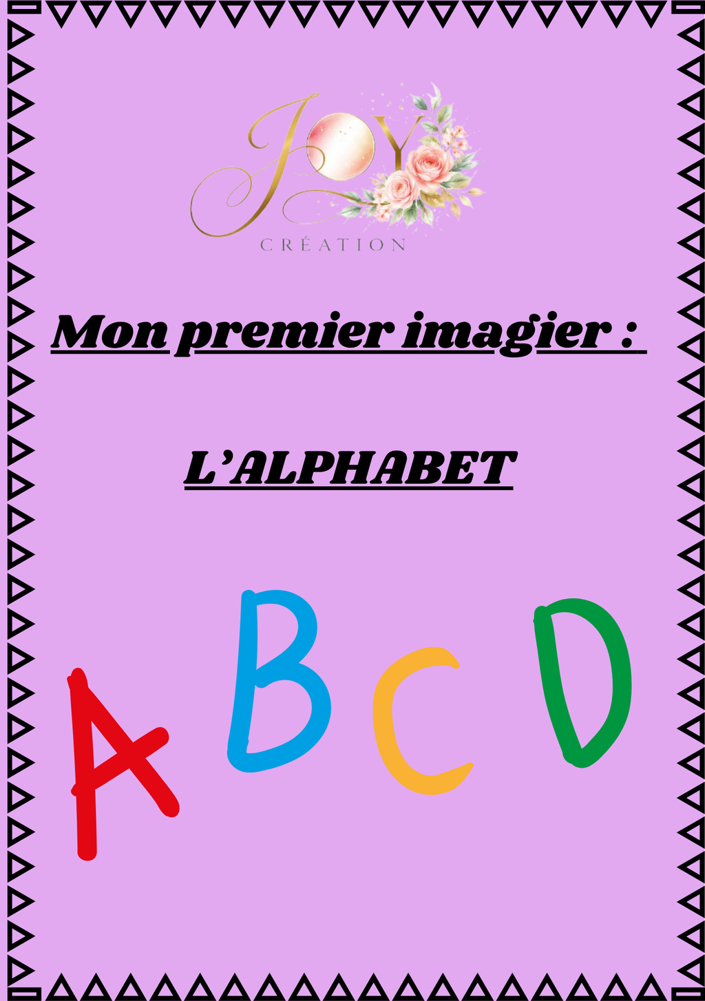 Mon Imagiers de l'Alphabet - 26 pages - POCKET