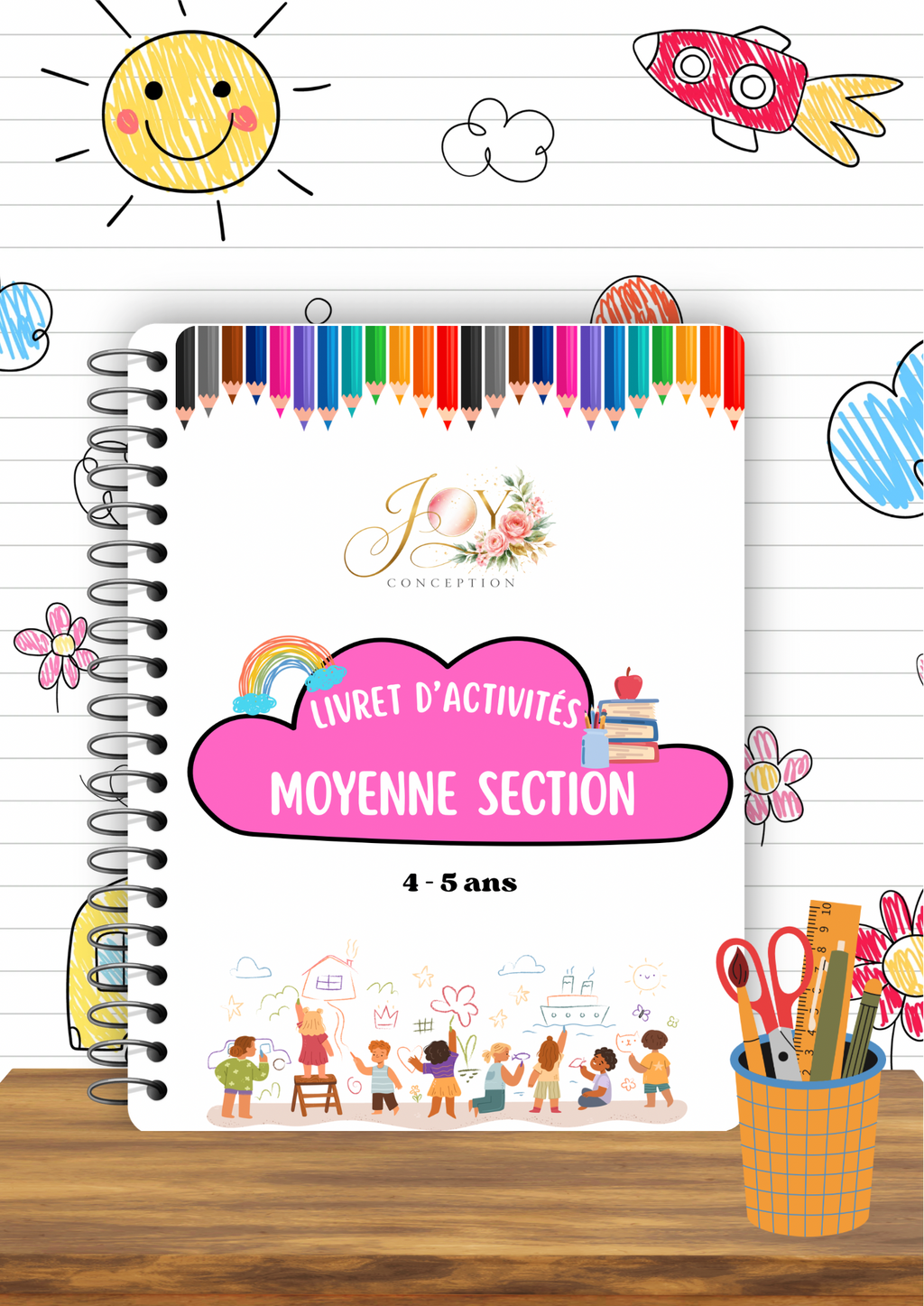 Livret Moyenne Section - 20 pages - Dès 4-5 ans