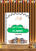 Livret d’activité : LES ANIMAUX - Dès 18 mois - 20 pages