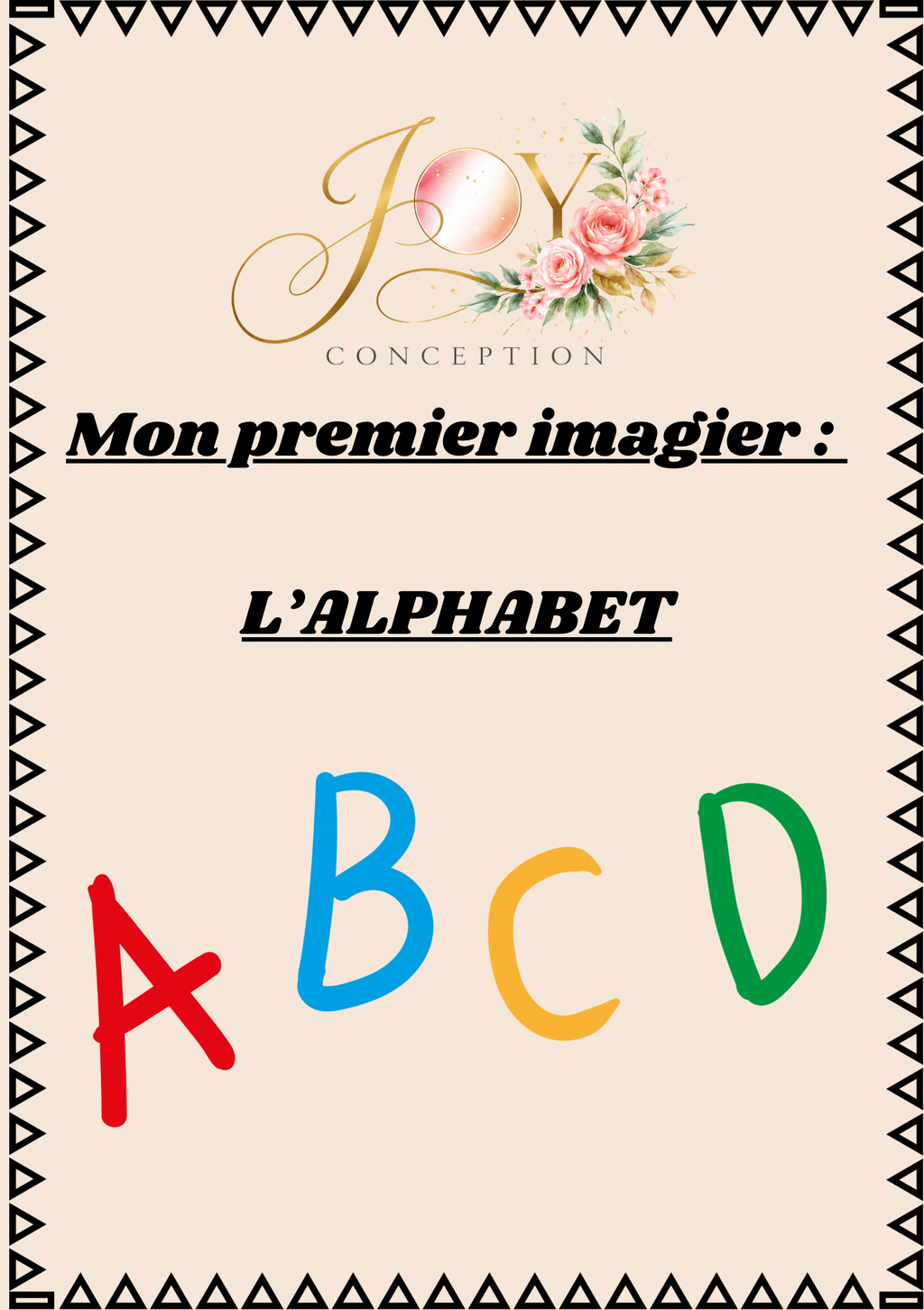 Mon Imagiers de l'Alphabet - 26 pages - POCKET